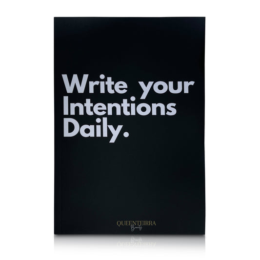 "Write Your Intentions Daily" journal - Mindful Daily Journal for Setting Intentions