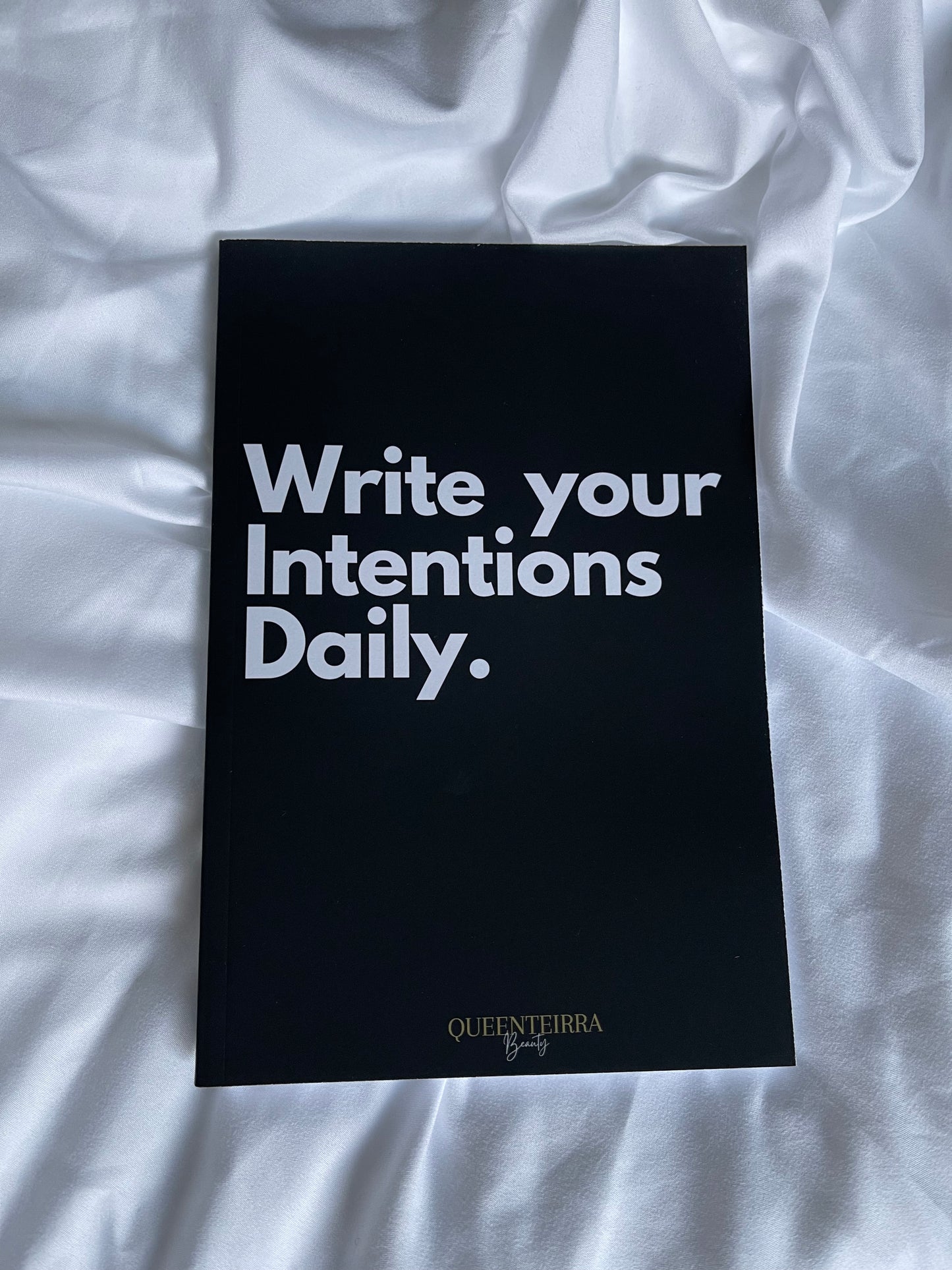 "Write Your Intentions Daily" journal - Mindful Daily Journal for Setting Intentions